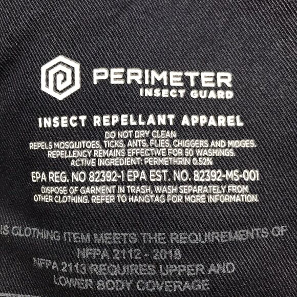 NWT TYNDALE AR/FR Jean Men (32x Raw Hem) Dark Wash Perimeter Insect Guard USA - Picture 13 of 16